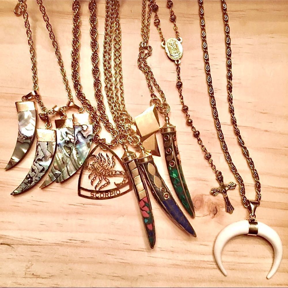 18K GOLD PLATED BRASS ROPE CUBAN BOX SNAKE FIGARO PLATED CHOKER & LONG CHAIN NIB